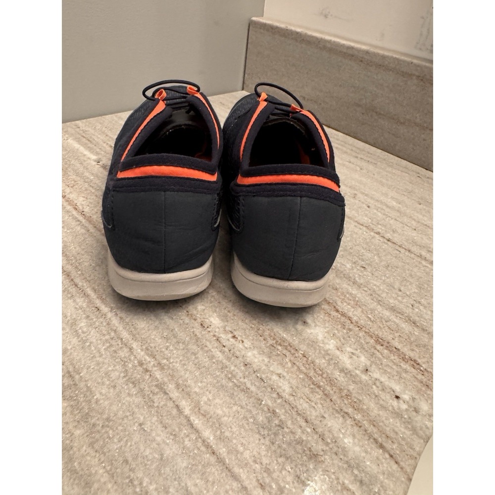 Cloudsteppers by Clark's Womens Allena Bay Slip On Sneakers Blue Orange 8.5 - Picture 5 of 9